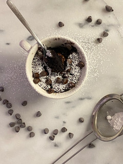 A picture of 2-Ingredient Oreo Mug Cake Without an Oven 🤯.