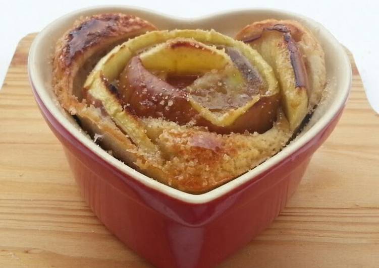 Simple Way to Make Super Quick Homemade Apple Rose Muffin