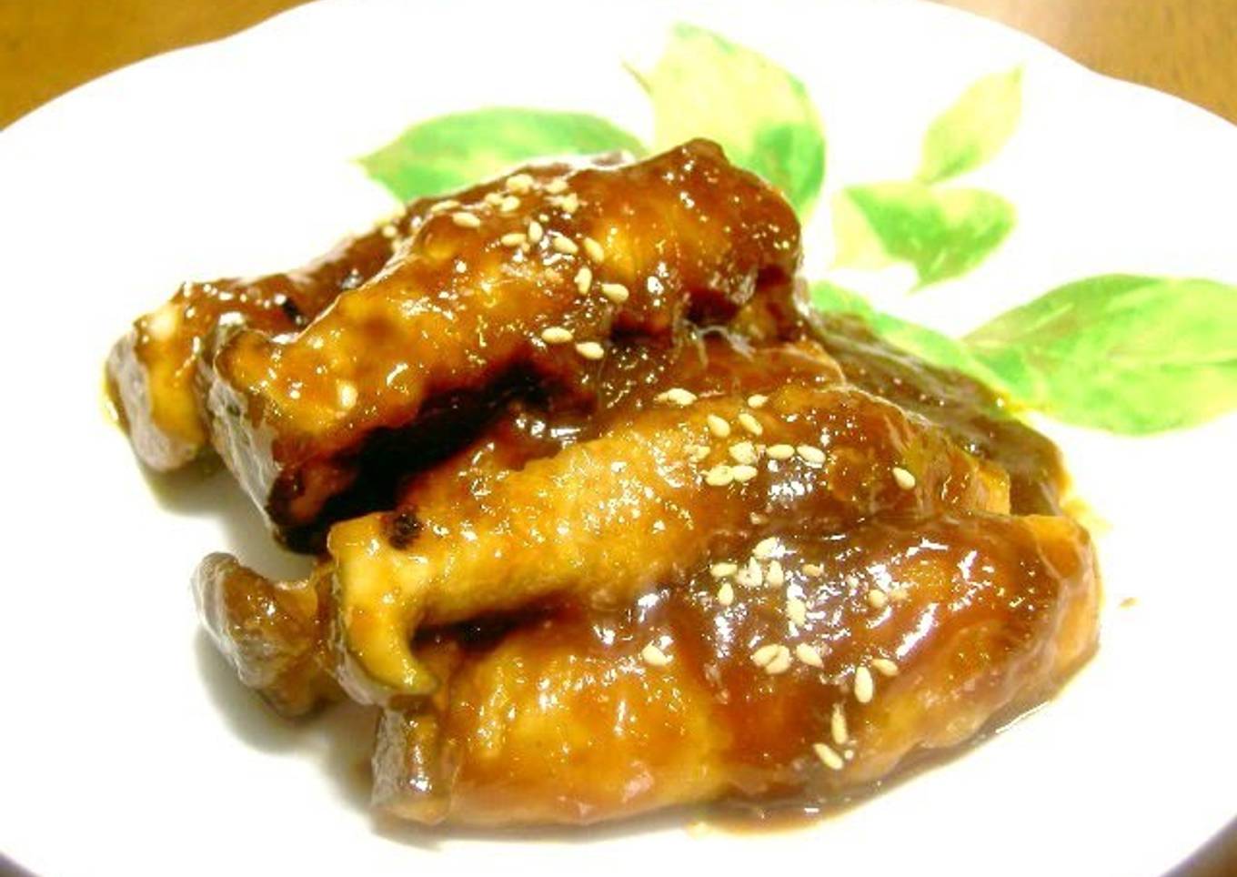 Garlic-Miso Teriyaki King Oyster Mushroom and Pork Roll