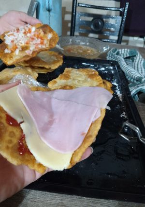 Una foto de Pireca....🤤 Me gusta más ponerle verduritas y aderezos que solo🤭