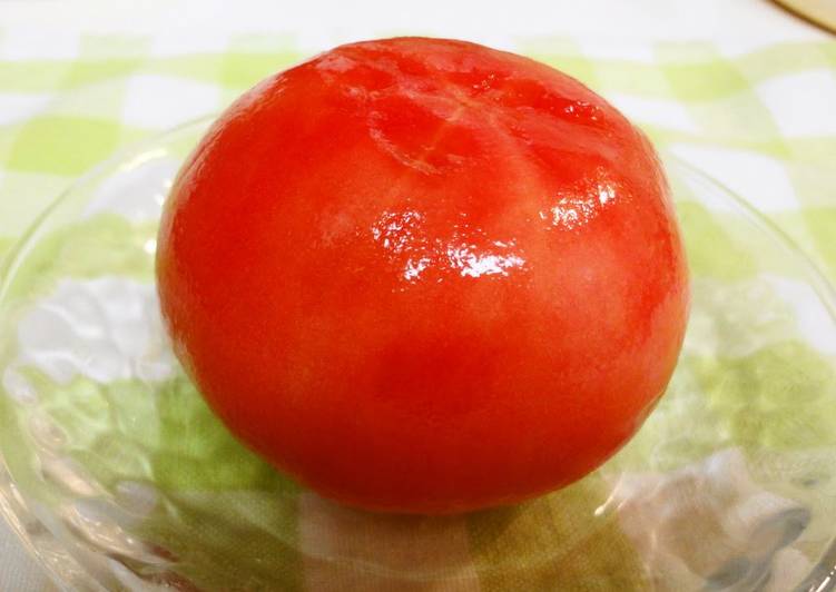 Recipe of Super Quick Homemade How to Peel a Tomato Easily
