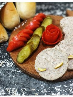 عکسی از دستور کالباس مرغ خانگی (بدون تخم مرغ و شیرخشک)