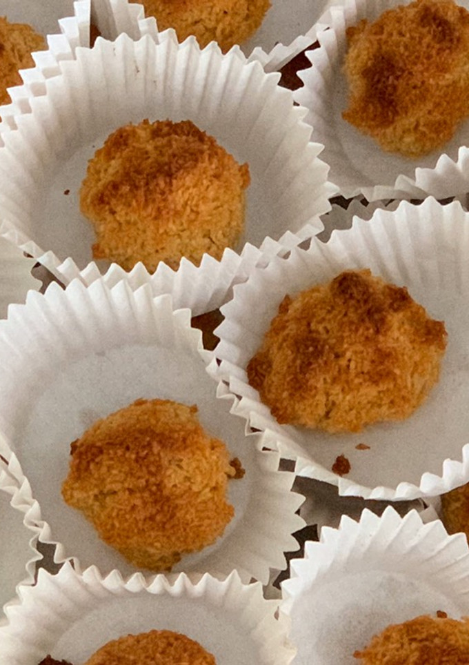 Una foto de Bolitas de coco