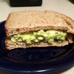 Avacado Egg Salad A picture of Avacado Egg Salad.