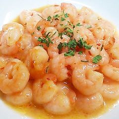 A picture of Low-Calorie Shrimp Stir-Fry in Chili Mayo Sauce.