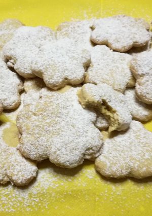 Foto di Biscotti di mais e limone