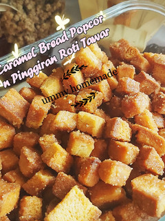 Foto resep Caramel Bread Popcorn Pinggiran Roti Tawar