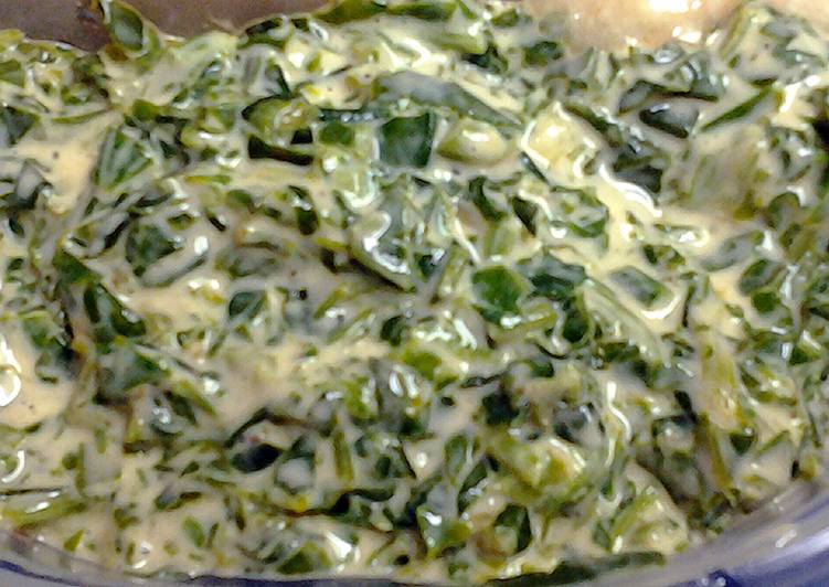 Recipe of Quick spinach alfredo