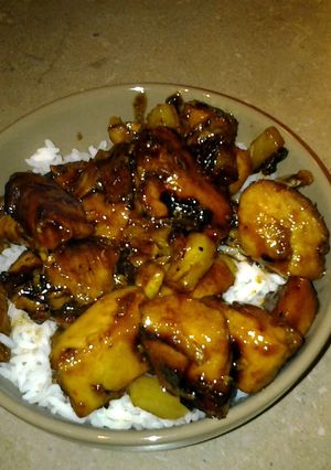 A picture of Papa's Sweet and Sour Chicken.
