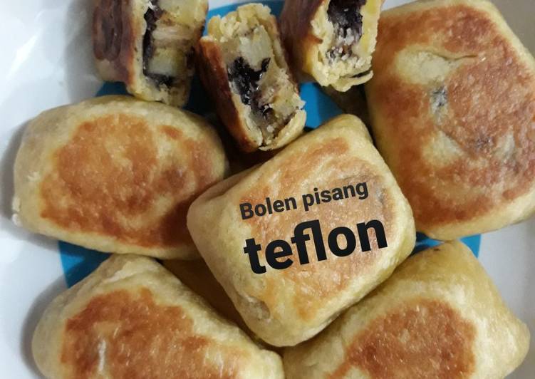 Bolen pisang kepok teflon no parsley π bolen pisang simpel π