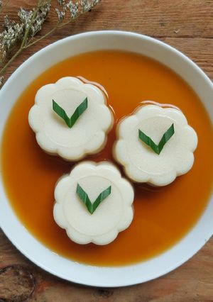 Foto resep Puding Kembang Tahu