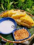 Bánh chuối hấp nước cốt dừa