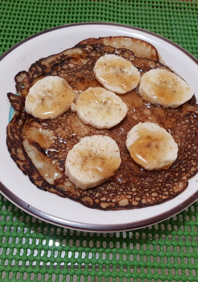 Una foto de Panqueque de guineo 🍌