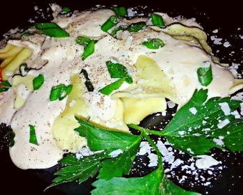 The New Way Make Recipe Mikes 10 MIN Creamy Alfredo Ravioli Delicious and Healthy