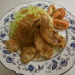 A picture of Easy with Shio-Koji: Juicy Pan Fried Ginger Pork.