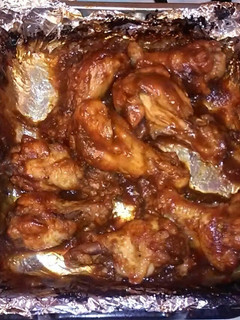 A picture of Tamarind-chipotle Chicken Wings.