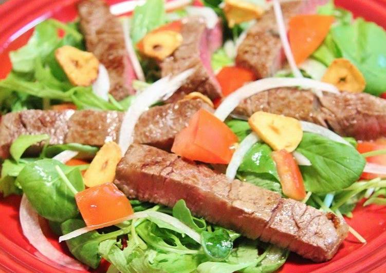 Steps to Prepare Award-winning Beef Steak Salad