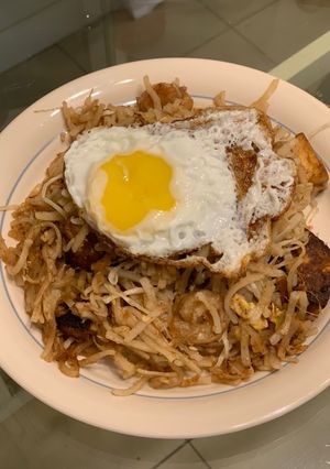 Hình của món Hủ tiếu xào kiểu Thái (Pad Thai).