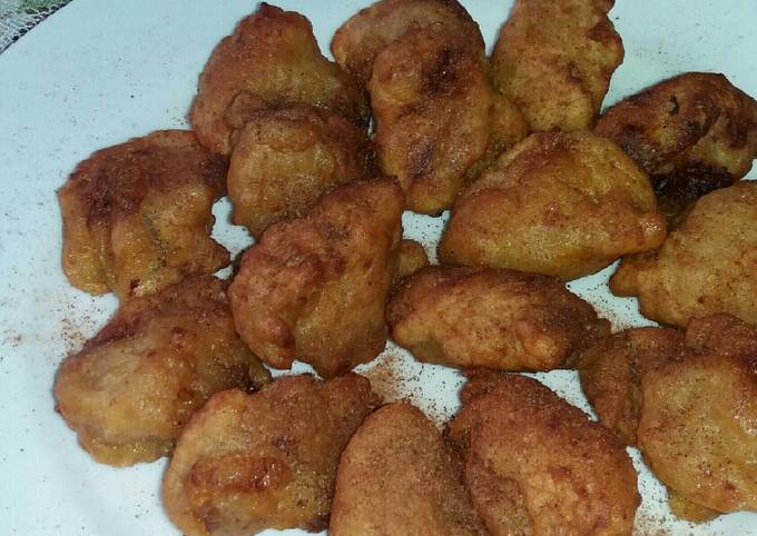 Pisang Goreng Tepung Aroma Kayu Manis