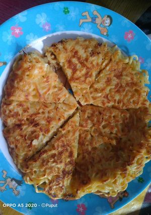 Foto resep Omlete mie kriuk