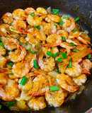 Tôm đồng rim chanh dây