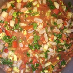 A picture of Mexican Style Shrimp Ceviche.