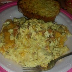 A picture of Chicken Bacon Ranch Pasta.