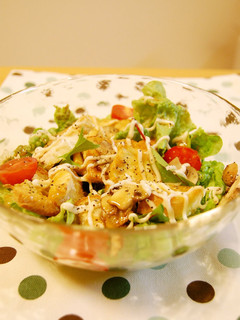 A picture of Vegetarian Bread Salad Bowl.