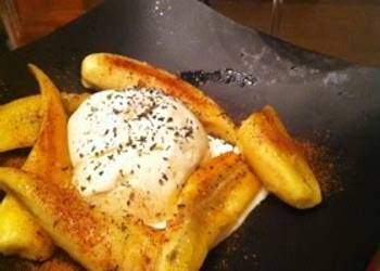 Easy Recipe Baked Banana with Rum Home Style