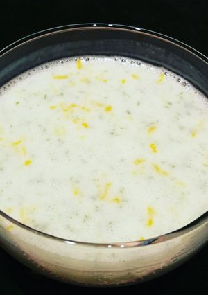 Foto principal de Batido de yogur natural 0% con menta y limón