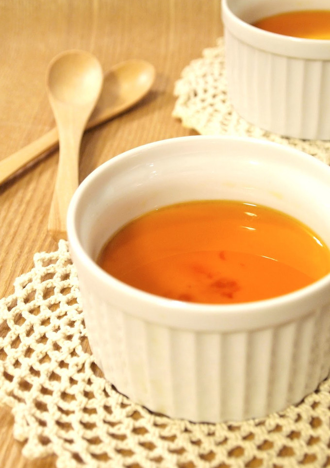 A picture of Melting and Smooth Easy Custard Pudding.