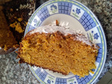 Torta de zanahoria con harina integral