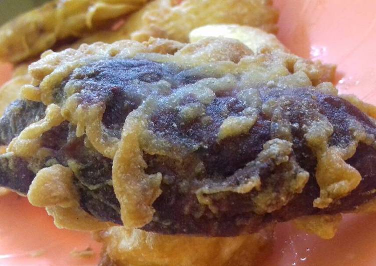 Resep Ubi ungu goreng kriuk🍠, Lezat