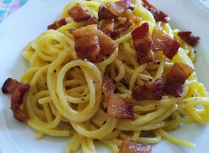 Foto di Carbonara senza pecorino
