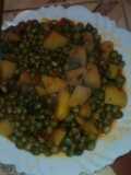 Stewed Peas+  waru