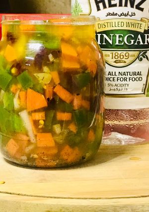 A picture of Ultimate Chicago style giardiniera (homemade).