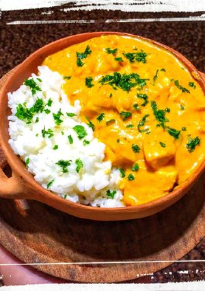 Una foto de Pollo al Curry