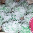 Klepon ketan Pandan