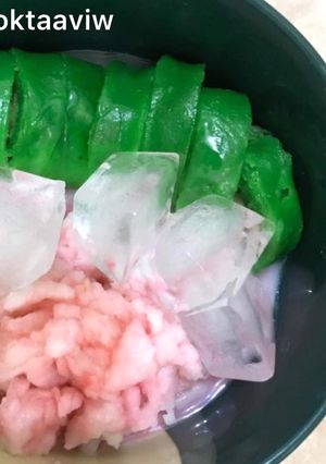 Foto resep Es Pisang Ijo