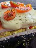 Sándwich pizza