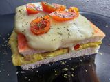 Sándwich pizza