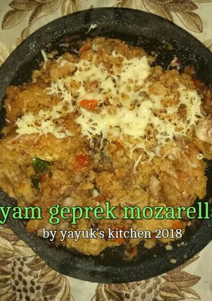 Foto resep Ayam Geprek Mozarella