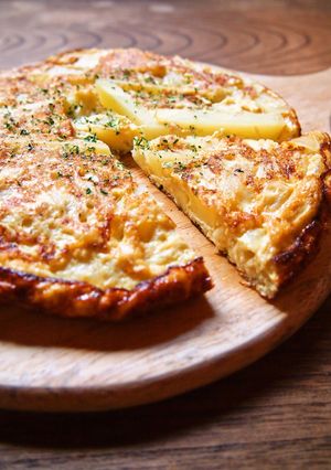 A picture of 2-Egg Fluffy Spanish Omelet.