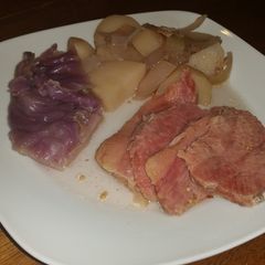 A picture of Classic Cold Day Corned Beef Dinner.