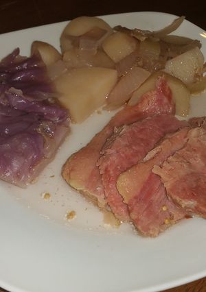 A picture of Classic Cold Day Corned Beef Dinner.