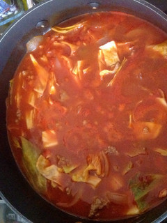 A picture of Russian Cabbage Soup.