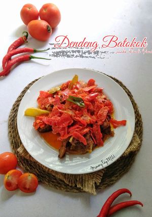 Foto resep Dendeng batokok cabe merah #BikinRamadhanBerkesan