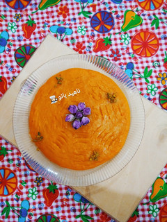 عکسی از دستور حلوای کدو حلوایی Pumpkin halva halva 🎃🍮