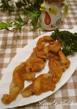 A picture of Ready in 10 Minutes Delicious Chicken Skin Crackers.