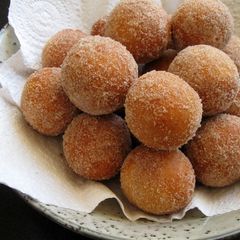 Tofu Doughnuts A picture of Tofu Doughnuts.